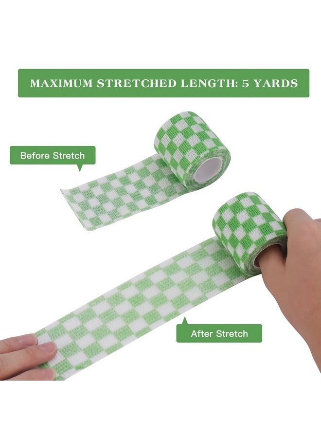 Sanfire - Vet Wrap Self Adhering Bandage Wrap Cohesive Bandage Multi-Function Wrap Tape for Dogs Cats Horses Birds Animals Non-Woven Strong Sports Tape for Wrist Healing Ankle Sprain & Swelling 12 Rolls - Image 1