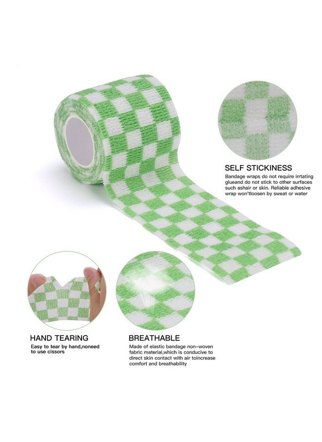 Sanfire - Vet Wrap Self Adhering Bandage Wrap Cohesive Bandage Multi-Function Wrap Tape for Dogs Cats Horses Birds Animals Non-Woven Strong Sports Tape for Wrist Healing Ankle Sprain & Swelling 12 Rolls - Image 1