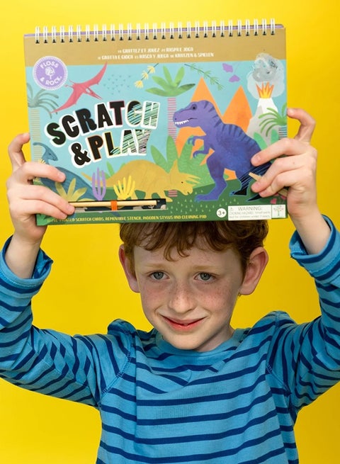 Dinosaur Scratch And Play Set