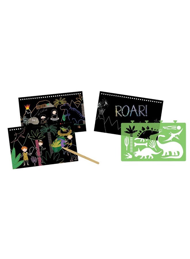 Dinosaur Scratch And Play Set