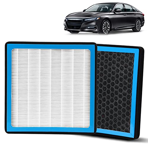 SEINECA CF10134 AC Cabin Air Filter Compatible with Honda Civic Accord Crosstour Odyssey Passport Pilot Ridgeline Acura CSX ILX Selected Vehicles Car Cabon Air Filters Replacement New Version - Image 1