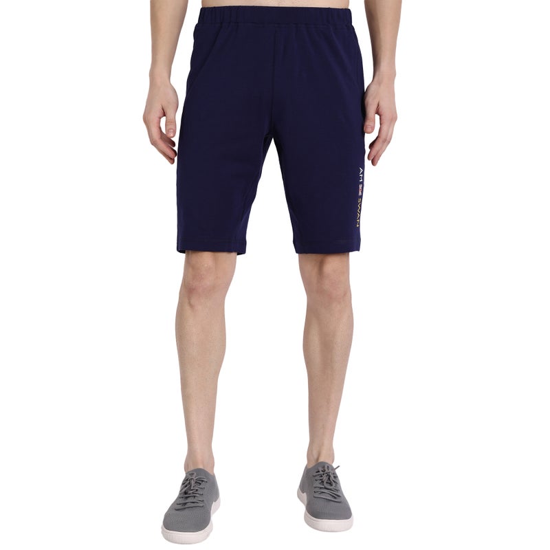 amswan COTTON RICH LYCRA PRINTED SHORTS - Image 1