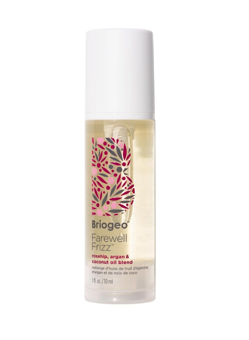 Briogeo Farewell Frizz Rosehip Argan Coconut Oil Blend 30ml - Image 1