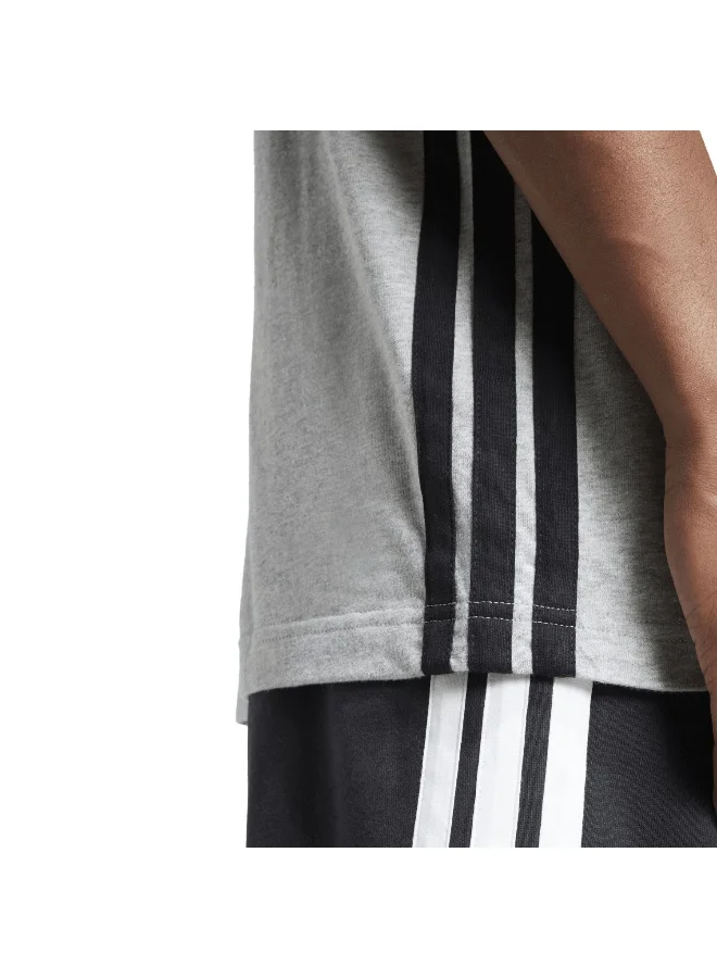 Adidas essentials three stripes single men t-shirt