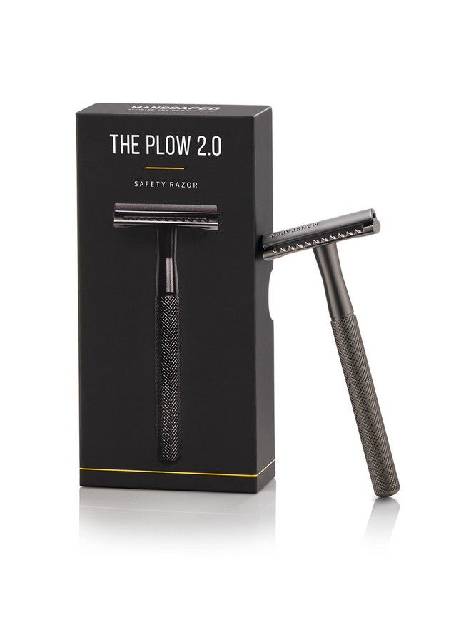 Manscaped Refining The Gentleman Manscaped® The Plow™ 2.0 Premium Single Blade Doubleedged Safety Face Razor - Image 2