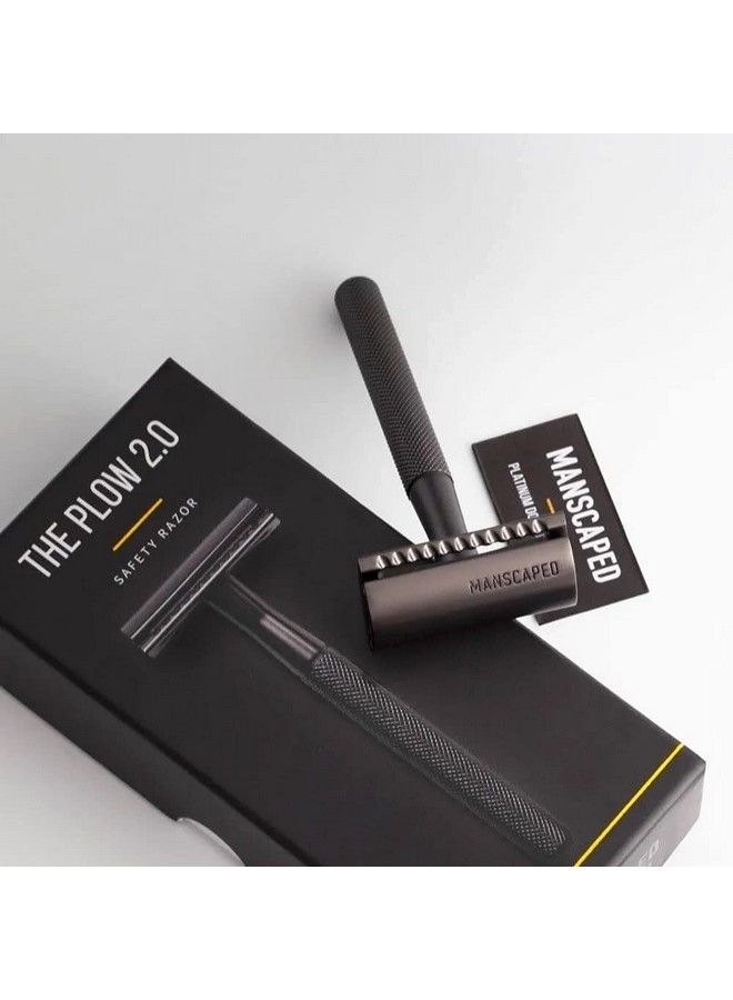 Manscaped Refining The Gentleman Manscaped® The Plow™ 2.0 Premium Single Blade Doubleedged Safety Face Razor - Image 5