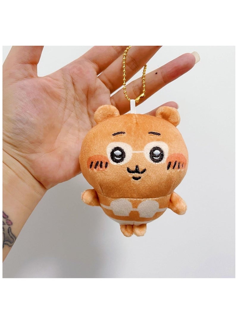 general Beach Series Plush Key Chain Pendant Pull Rope Attaches Ornaments Small Cute Animation Goods Cartoon Surroundings Cute Moe Goods Doll Present - Image 2