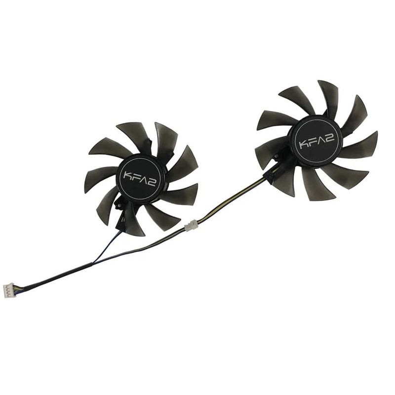 2Pcs/Set,T128015DU,Graphics Card Fan for Kuroutoshikou GALAKURO GK RTX 2060,KFA2 GF GTX 1060,Video Cooling GA82S2H Laptop Parts - Image 3