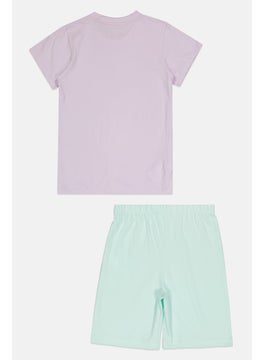 Disney Kids Girl 2 Pieces Mickey And Friend Pajama Set, Multicolor  - Image 2