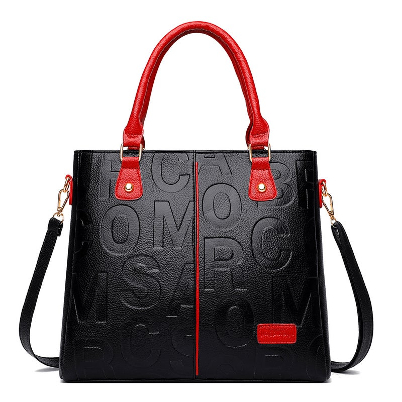 Women'S Bags Style Genuine Leather Women'S Bags Cross-Body Shoulder Bag Women'S Large Capacity Tote Bag - Image 1