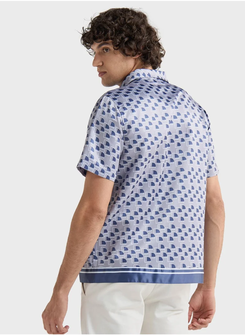 FAV Printed Regular Fit Shirt