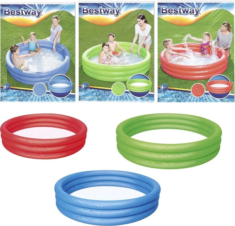 Bestway 152*30 cm 3-part Colorful Children's Pool