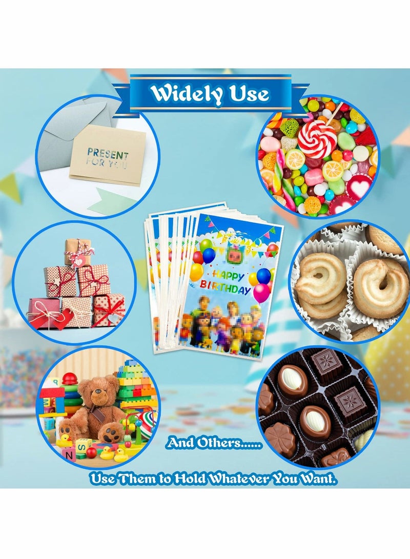 KASTWAVE 30pc Cartoon Party Gift Bags Birthday Party Supplies Birthday Party Candy Bag - Image 3
