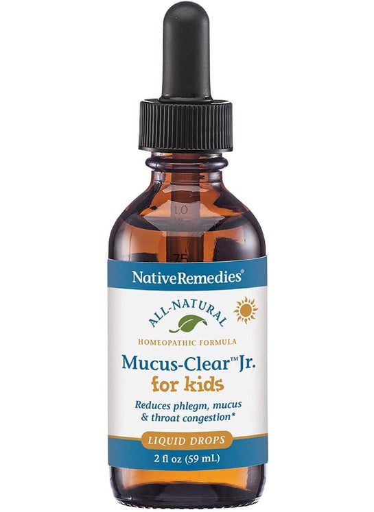 Native Remedies Native Remedies Mucus-Clear Jr. - Temporarily Relieves Common Cold Symptoms in Children - 59 ml 