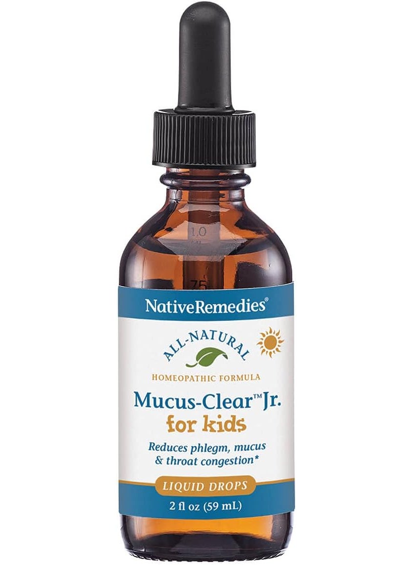 Native Remedies Native Remedies Mucus-Clear Jr. - Temporarily Relieves Common Cold Symptoms in Children - 59 ml 