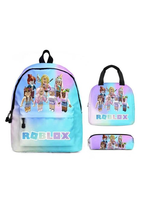 Backpack for primary and secondary school students, backpack for children, anime cartoon backpack, pencil case