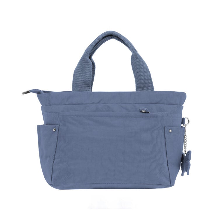 CAPRICE COLLECTION Unisex Small Shoulder Bag – Blue, Water-Resistant Nylon, 9.5L Capacity - Image 2