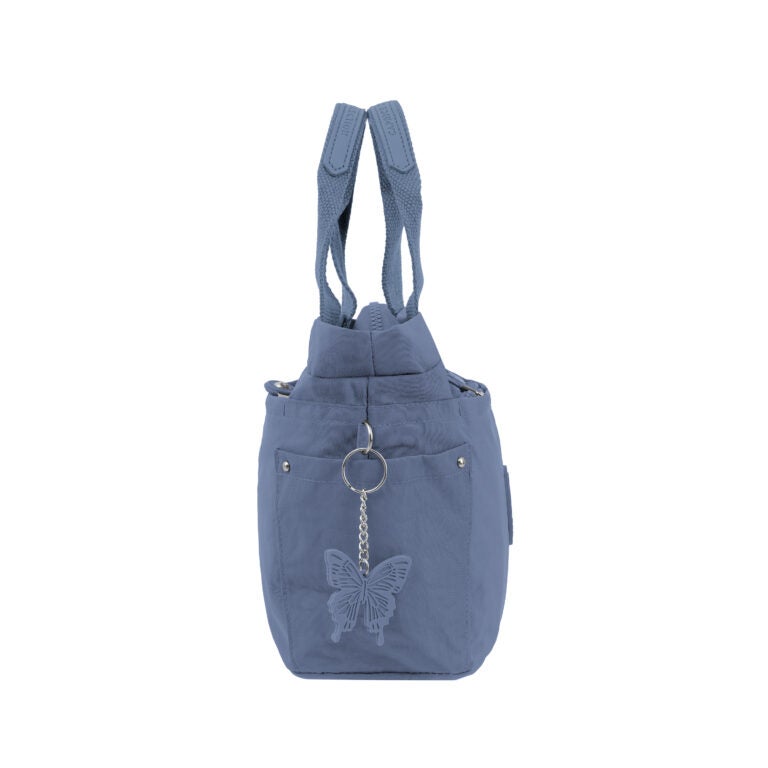 CAPRICE COLLECTION Unisex Small Shoulder Bag – Blue, Water-Resistant Nylon, 9.5L Capacity - Image 4