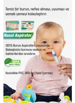 Odta 20 Pieces Baby Nasal Aspirator Spare Tip Compatible with All Brands | Nasal Aspirator Tip  - Image 3