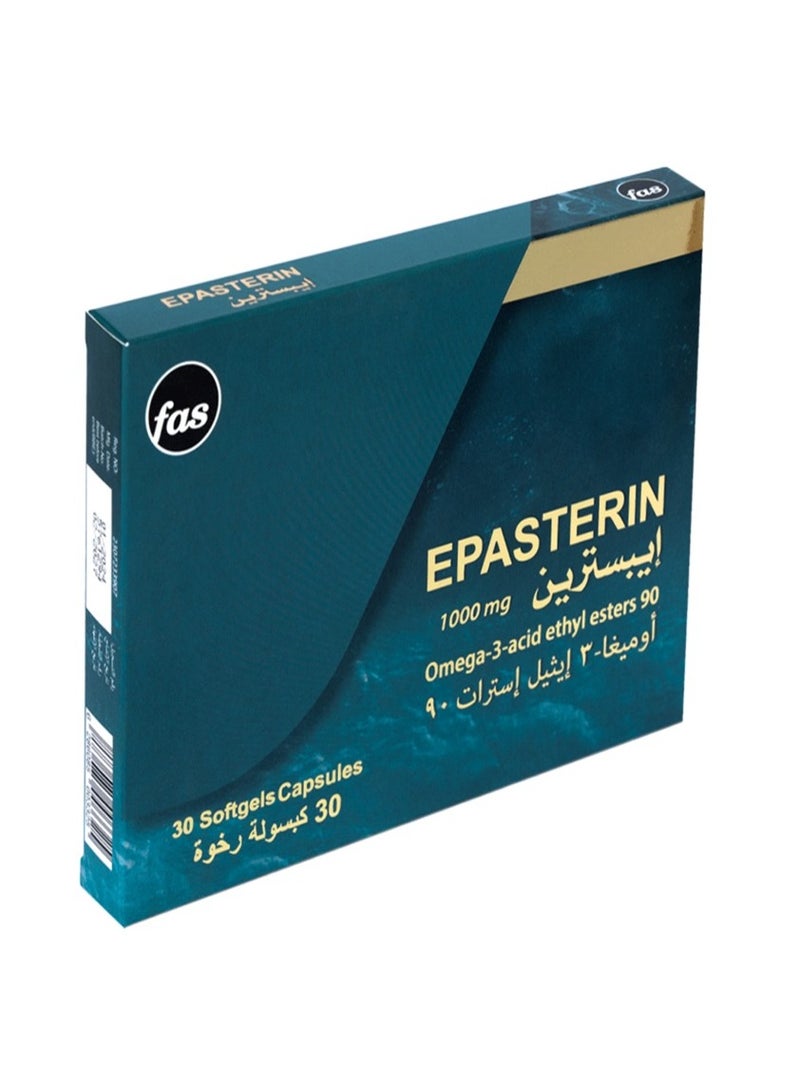 fas EPASTERIN OMEGA 3- 30 softgels - Image 1
