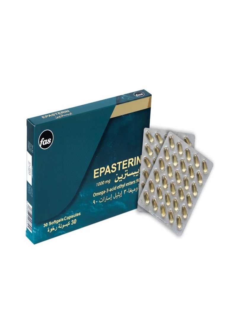 fas EPASTERIN OMEGA 3- 30 softgels - Image 2