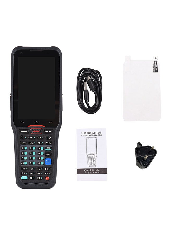 Android 10.0 1D Barcode Scanner Handheld Mobile Terminal PDA with Honeywell 4313 Scan Engine Support Wireless Wi-Fi 4G with 4.0 Inch Touchscreen