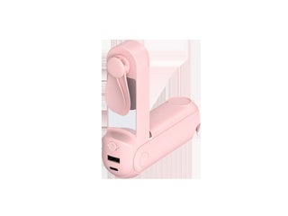 Rechargeable Mini USB Fan with Custom LogoF11 pink [Type-cUSB interface/1200mAh function: foldable/mobile phone bracket/mirror/flashlight/emergency charging treasure]] F11 pink [Type-cUSB interface/1200mAh function: foldable/mobile phone bracket/mirror/flashlight/emergency charging treasure]] - pzsku/ZE8A52385009284894C6BZ/45/1746221847/3143f373-39ef-4e72-ba7d-11795a32155b