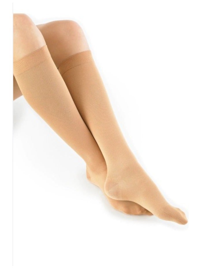 Travel Socks For Airplane Beige