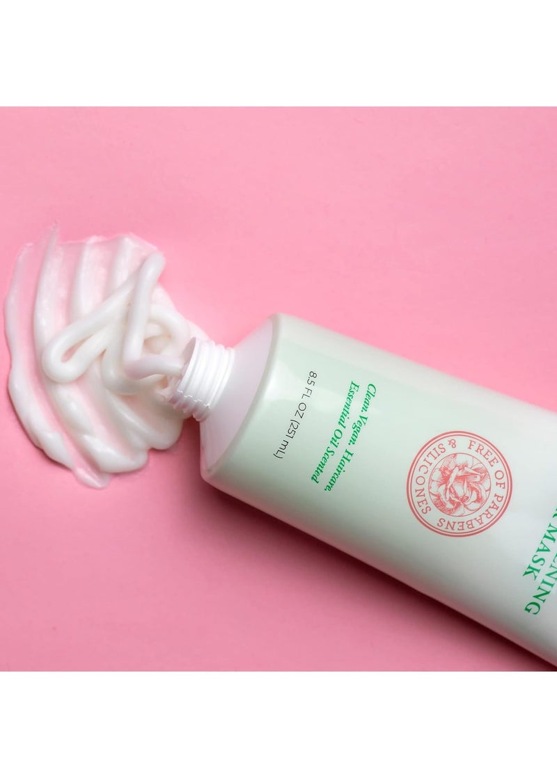 Camille Rose Camille Rose | Rosemary Oil 5 Minute Deep Strengthening Mask | Castor Oil, Peppermint & Rosemary Essential Oils to Encourage Hair Growth & Strengthen | Natural Deep Conditioner | 8.5 fl oz  - Image 5