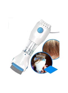 Electric Head Lice Vacuum Comb - Powerful Lice Removal Treatment , Effective Electric Comb for Head Lice and Nits, Hair Cleaner Tool for Kids and Adults