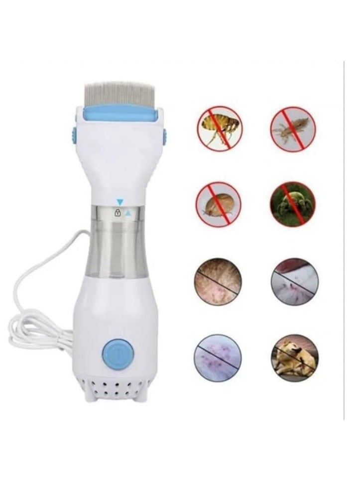 Generic - Electric Head Lice Vacuum Comb - Powerful Lice Removal Treatment , Effective Electric Comb for Head Lice and Nits, Hair Cleaner Tool for Kids and Adults - Image 1