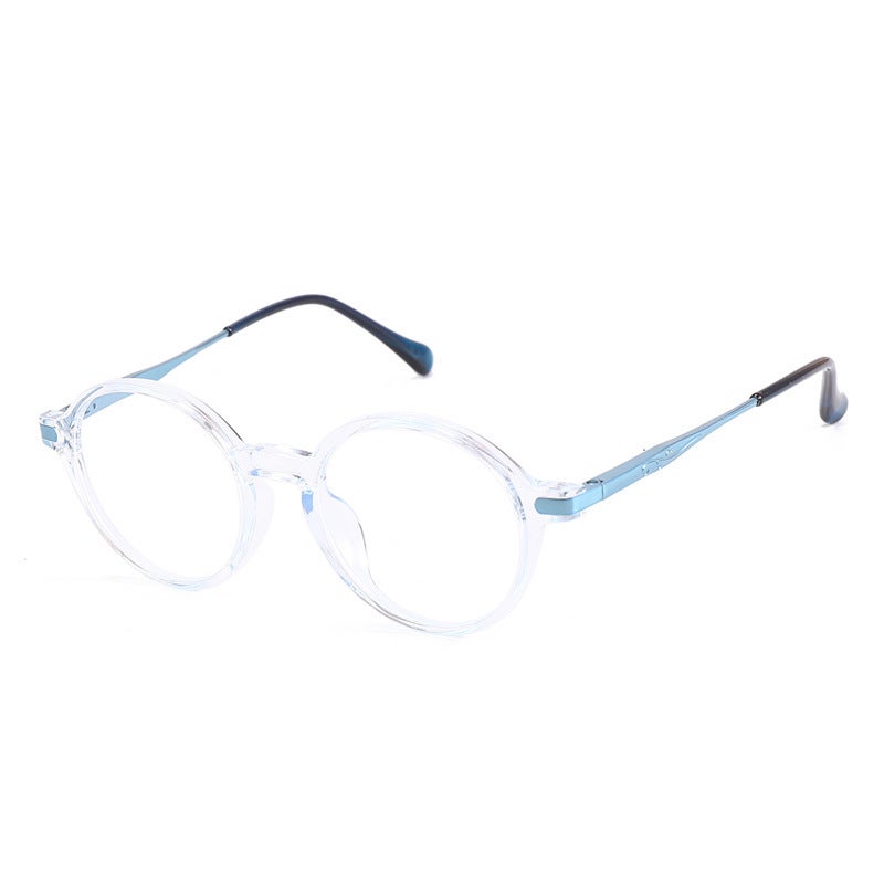 New wholesale children's anti-blue light glasses square flat lens children can be equipped with myopia frame JH2023-32 - Image 1