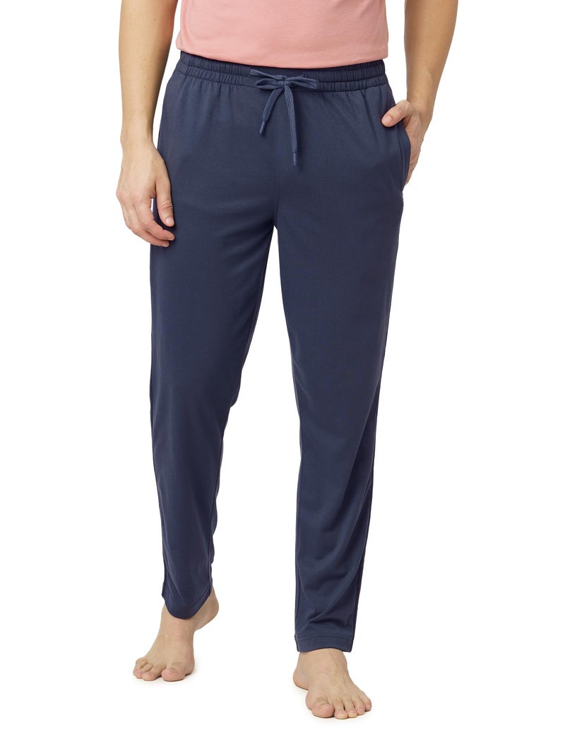 DAMENSCH Mens Regular Fit Statement Jersey Track Pants| Soft Prima Jersey Track Pant for Men-Pack of 1-Mirage Blue-S - Image 1