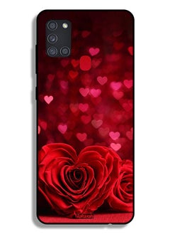 Tolwak غطاء حماية لهاتف Samsung Galaxy A21s بطبعة زهور على شكل قلب وفن تجريدي  - Image 1