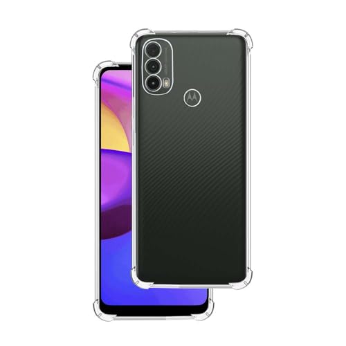 7-Seven 7SEVEN® Back Cover for Motorola E40 Transparent Mobile Back Case Shock Proof Design Camera Edges Protection Crystal Clear Phone Case Silicon Soft TPU and Flexible Bumper Phone Cover - Image 1