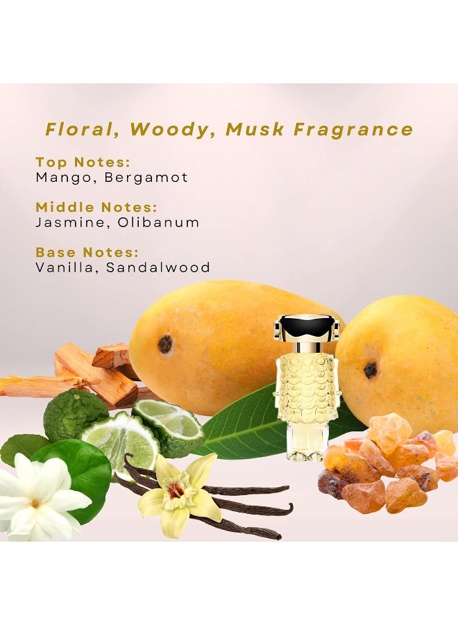 Paco Rabanne Perfume for Women Gift Set Mini Variety - Lady Million, Olympea, Fame Edt, Fame Parfum - Image 5