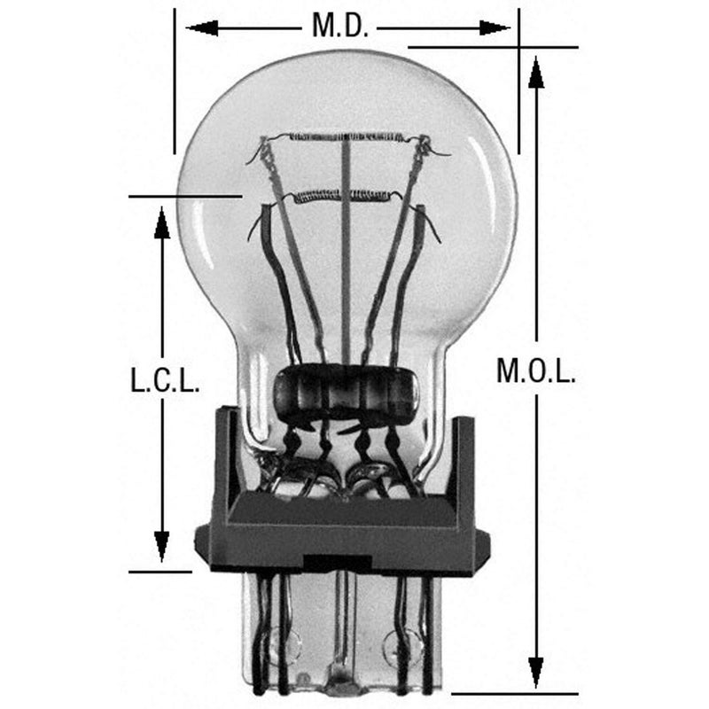 Wagner Lighting BP3157 Standard Multi-Purpose Light Bulb Card of 2 - Image 4