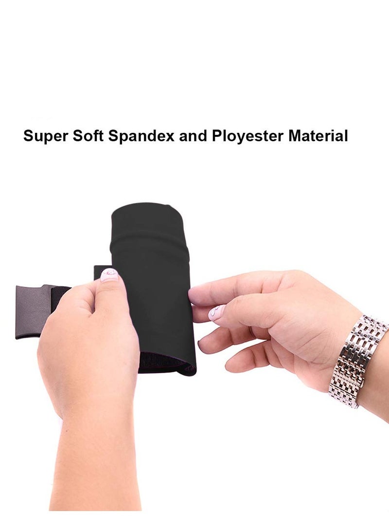 Barakah Super Slim Running Belt, Water Resistant Money Belt, Ultra Light Bounce Free Waist Pouch, Runners Belt Pocket, Money Card Holder for Running Jogging Gym Fitness Cycling Hiking - Image 2