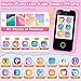 WEOLULI Kids Smart Phone Gifts Toys for Girls Boys Age 38Toddler Learning Toys with Educational Games 3 4 5 7 8 9 6 8 9 Year Old Girl Birthday Gift IdeasPink - Image 4