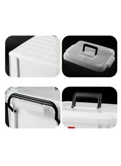 First Aid Kit Medical Box 2 Layers Portable Outdoor Survival Emergency Kits Treatment Medication Plastic Storage Box - pzsku/ZE8A5FD60F9DB7FE5888DZ/45/_/1740908973/f0e665ba-8d15-4042-8c78-ddbeabd2bd48