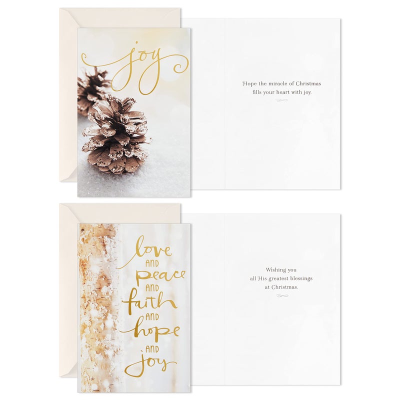 Hallmark Boxed Religious Christmas Cards Assortment  Christmas Blessings (6 Designs  24 Cards with Envelopes) - Image 3