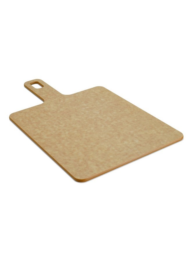 Epicurean Handy Series Cutting Board with Handle, 9-Inch by 7-Inch, Natural - Image 1