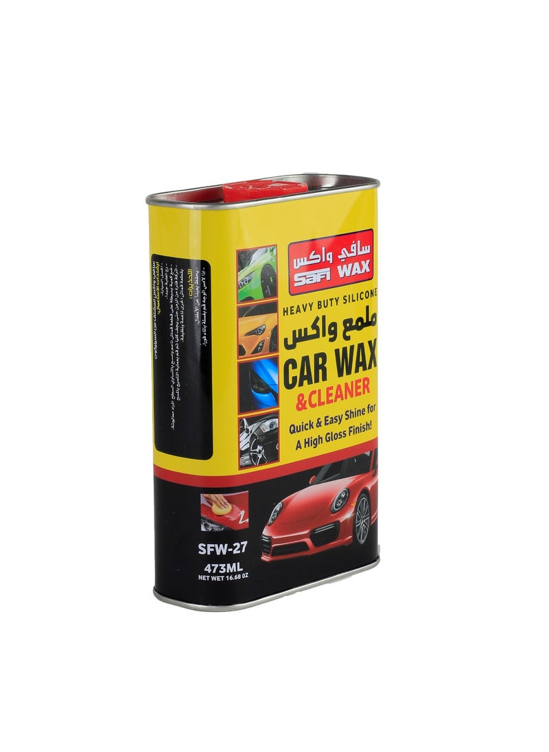 Safi WAX Heavy Duty Silicone Car Wax And Cleaner 473 ml  - Image 3