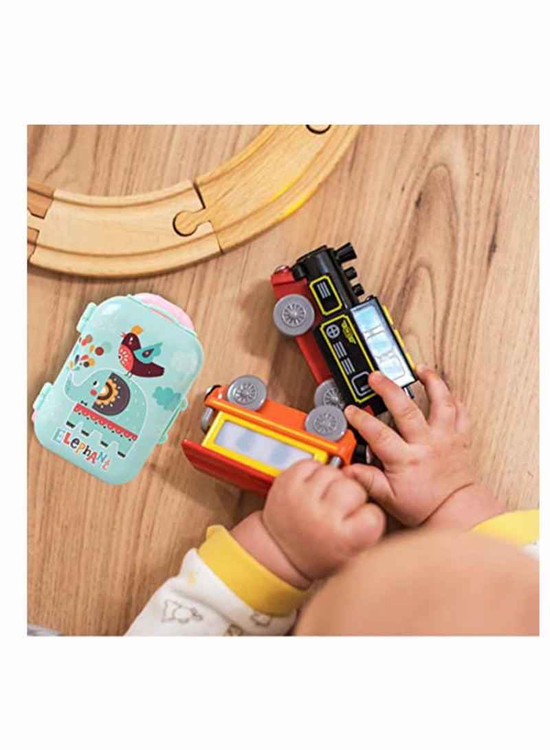 KASTWAVE 3Pcs Cute Mini Travel Suitcase Box, Candy Box, Doll Role Play Toys, Kids Dollhouse Accessories, for Barbie Wedding Decoration, Girl Pretend Yoy, Play House Toys, Girls' Coin Purse - Image 5