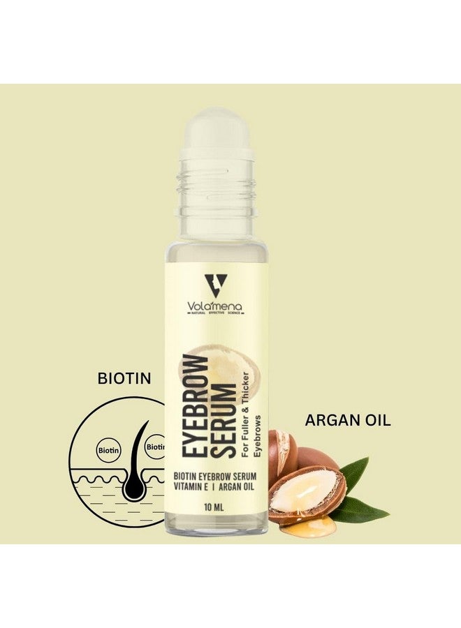 VOLAMENA WITH DEVICE Volamena Biotin Eyebrow Growth Serum For Eyebrow And Eye Lashes With Biotin 10 Ml - Image 4