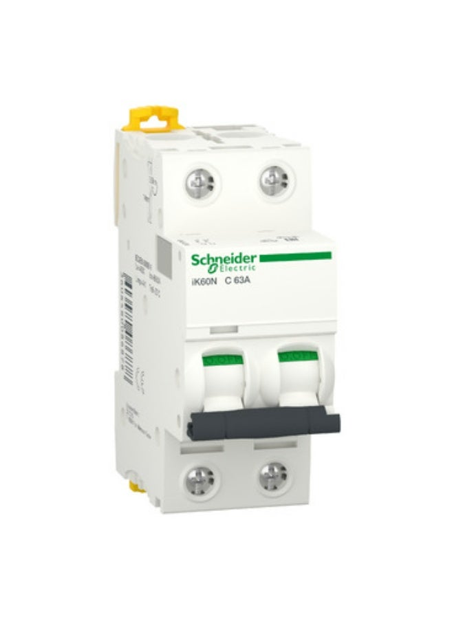 Schneider Electric A9K24263 Circuit Breaker iK60N, 2P, 63A,6kA Schneider Electric