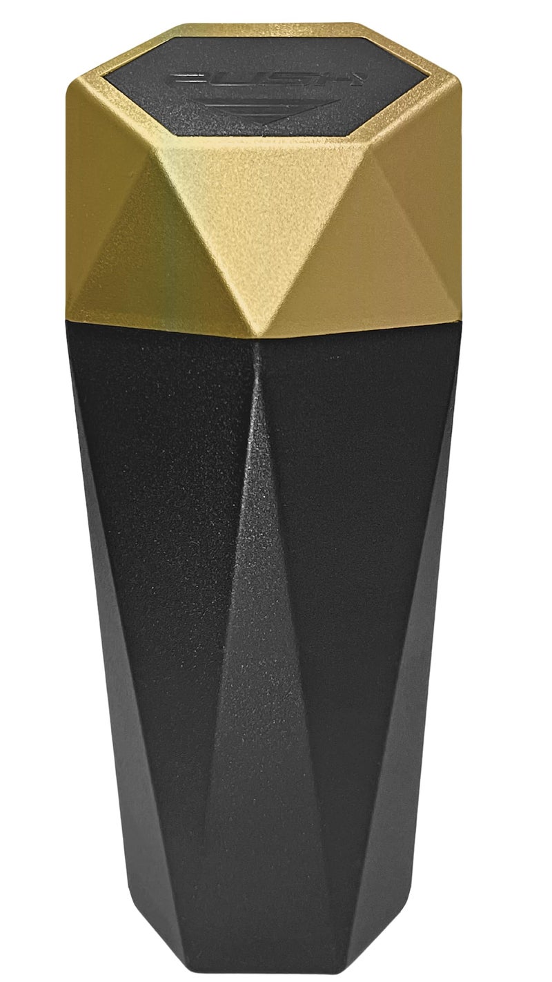 Involve your senses Involve Diamond Shape Car Dustbin/Trash Can- Gold - 500 ML |Stylish and Convenient Garbage Bin for Your Vehicle | Car accessories 2025 | Dustbin For Car | Car Trash Bin | Portable Trash Can For Car - Image 1