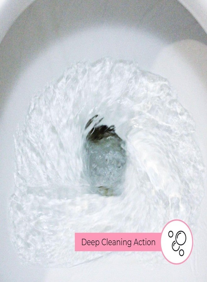 Astonish Foam & Fresh Pink Peony Scented Toilet Blocks - Powerful Odor Control Cleaning Formula Prevents Hard Water Stain Build Up – 2 Blocks, Lasting Freshness For Up to 300 Flushes per Block - Image 3