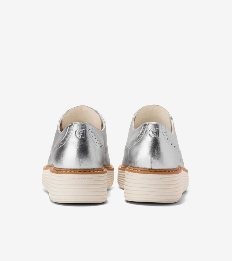 COLE HAAN Women's ØriginalGrand Platform Laceless Oxfords