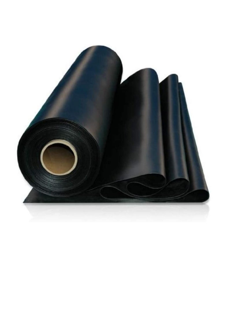 1 Meter Rubber Sheet – All Purposes Rubber Sheet Solid Rubber Smooth Finish Perfect for Weather Stripping Gaskets Sealing And DIY Projects (4 MM) - Image 1